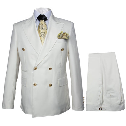 Rossi Man Milano RM1770 ?? Men's Modern Slim Fit 3-Piece Suit | Formal
