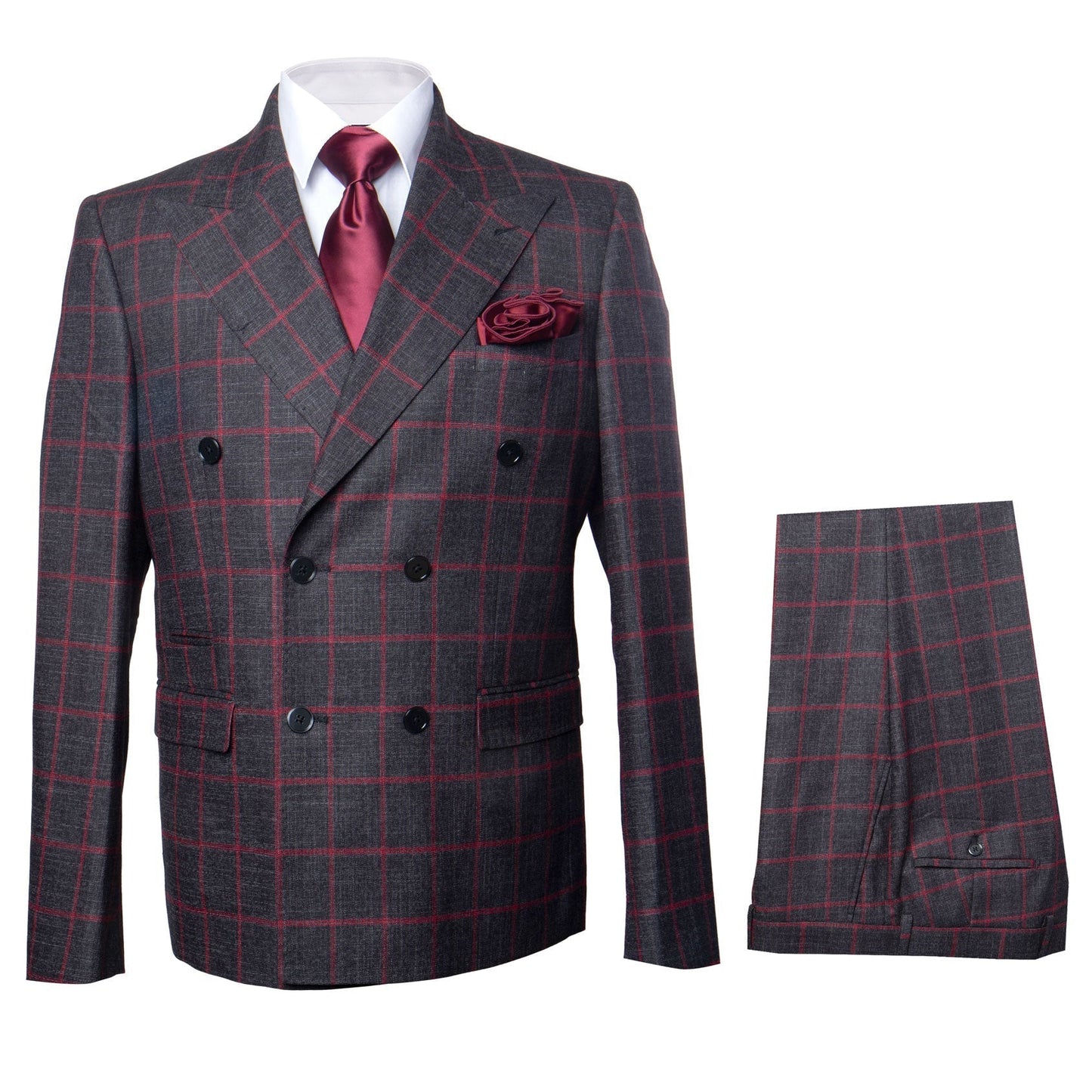 Rossi Man Milano Collection ?? Sophisticated Men??s Formal Suit in Black | RM1844