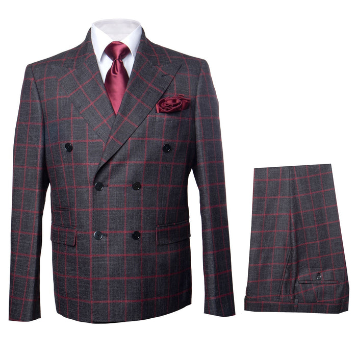 Rossi Man Milano Collection ?? Sophisticated Men??s Formal Suit in Black | RM1844