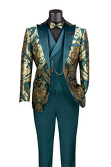 emerald-gold-modern-fit-3-piece-suit-with-matching-bow-tie