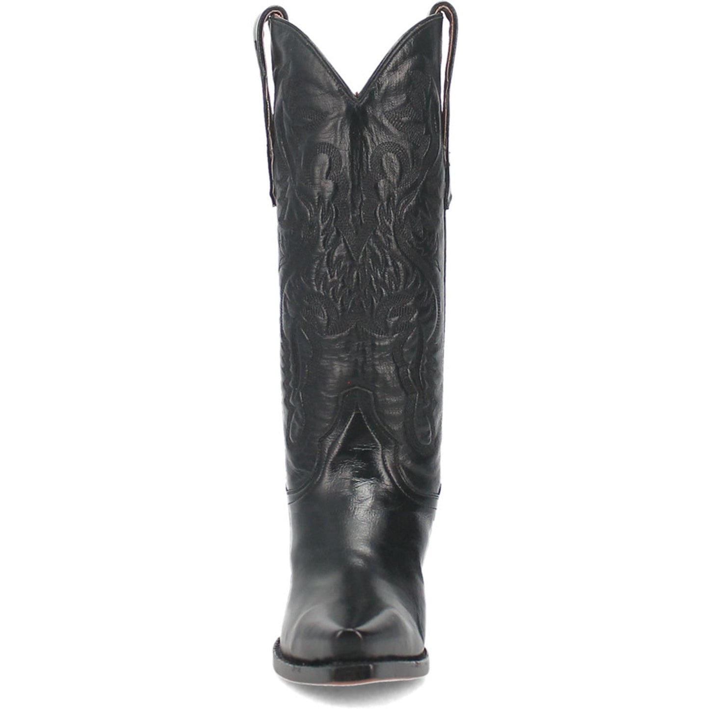 Dan Post Womens Maria 13 Snip Toe Black Napalino Leather Fashion Boot
