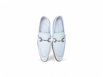 Men's Burnished Signature Buckle Loafer