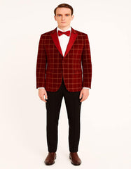 mens-red-velvet-plaid-blazer-with-satin-lapel-designer-tartan-suit-jacket-for-holidays-and-events