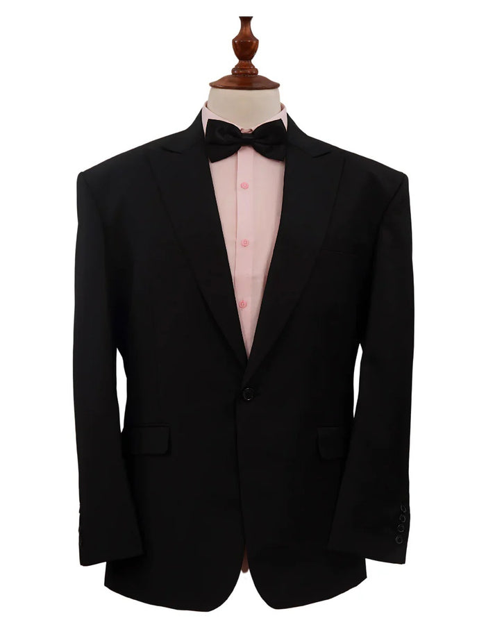 Unisex Black Blazer – Modern Formal Jacket for Office Business and Special Events