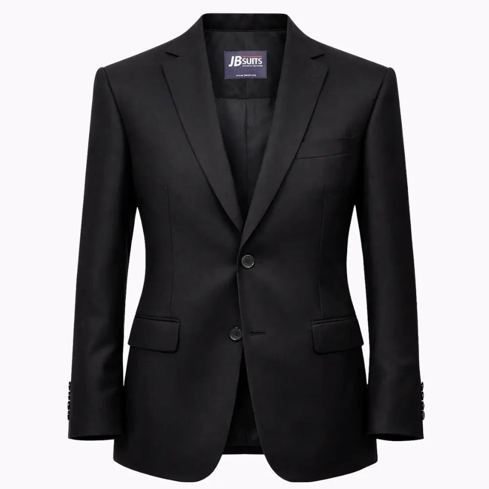 Men’s Black Formal Blazer – Premium Custom and Standard Fit Suit Jacket