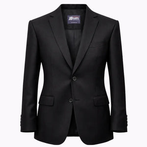 Men’s Black Formal Blazer – Premium Custom and Standard Fit Suit Jacket