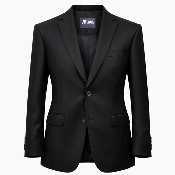 Men’s Black Formal Blazer – Premium Custom and Standard Fit Suit Jacket