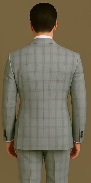 Men??s Rossi Man Milano RM1828 ?? Slim Fit Modern Suit | Stylish Formal Wear