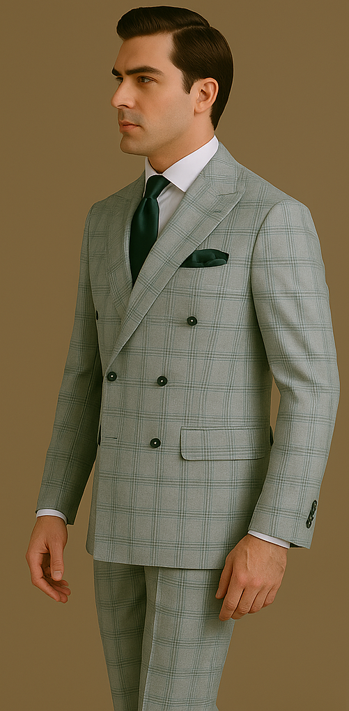 Menƒ??s Rossi Man Milano RM1828 ƒ?? Slim Fit Modern Suit | Stylish Formal Wear