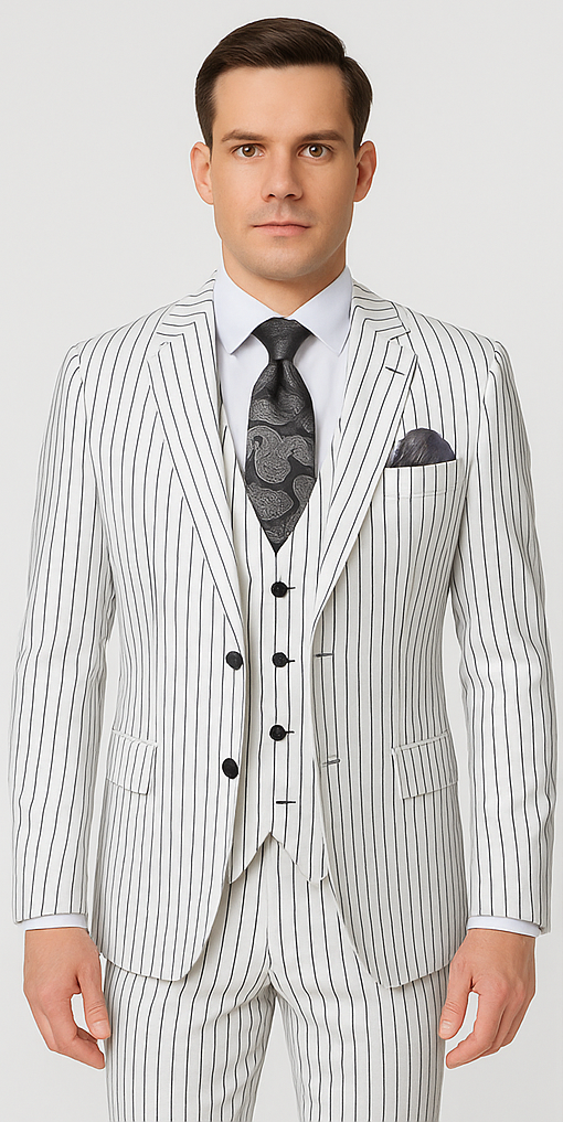 Rossi Man Remo RM1755 Stylish Men's Formal Suit for Modern Elegance