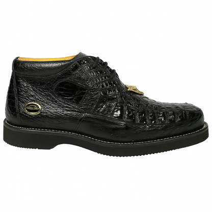 Men's Wild West Boots Caiman and Ostrich Skin Shoe 2ZA050205