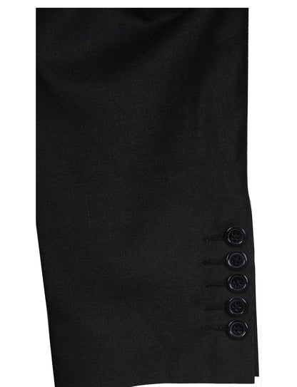 Men’s QoS Charcoal Gray Suit – Modern Fit Classic Formal Suit