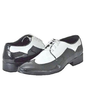 34 Men's Black White Dress Men's Shoes Perfect for Men's Prom Shoe and  Wedding Tuxedo Shoes