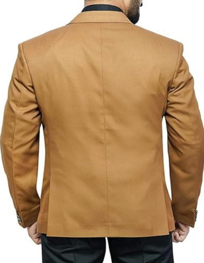 Mens Tan SportCoat - Beige Color Blazer - Summer Jackets