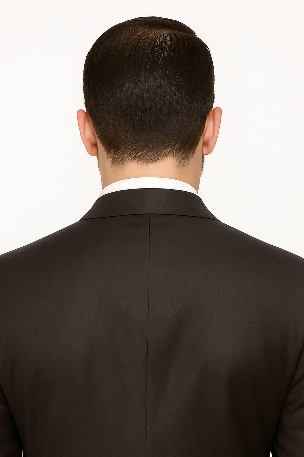 Mens Three Piece Suit - Vested Suit 2 Button Solid Color Heather Charcoal Men'S Suit