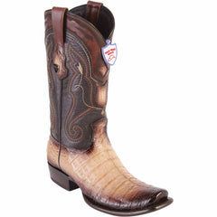 mens-wild-west-caiman-belly-skin-dubai-toe-boots-27982 - Size: 6