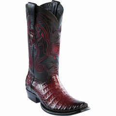 mens-wild-west-caiman-belly-skin-dubai-toe-boots-27982 - Size: 6