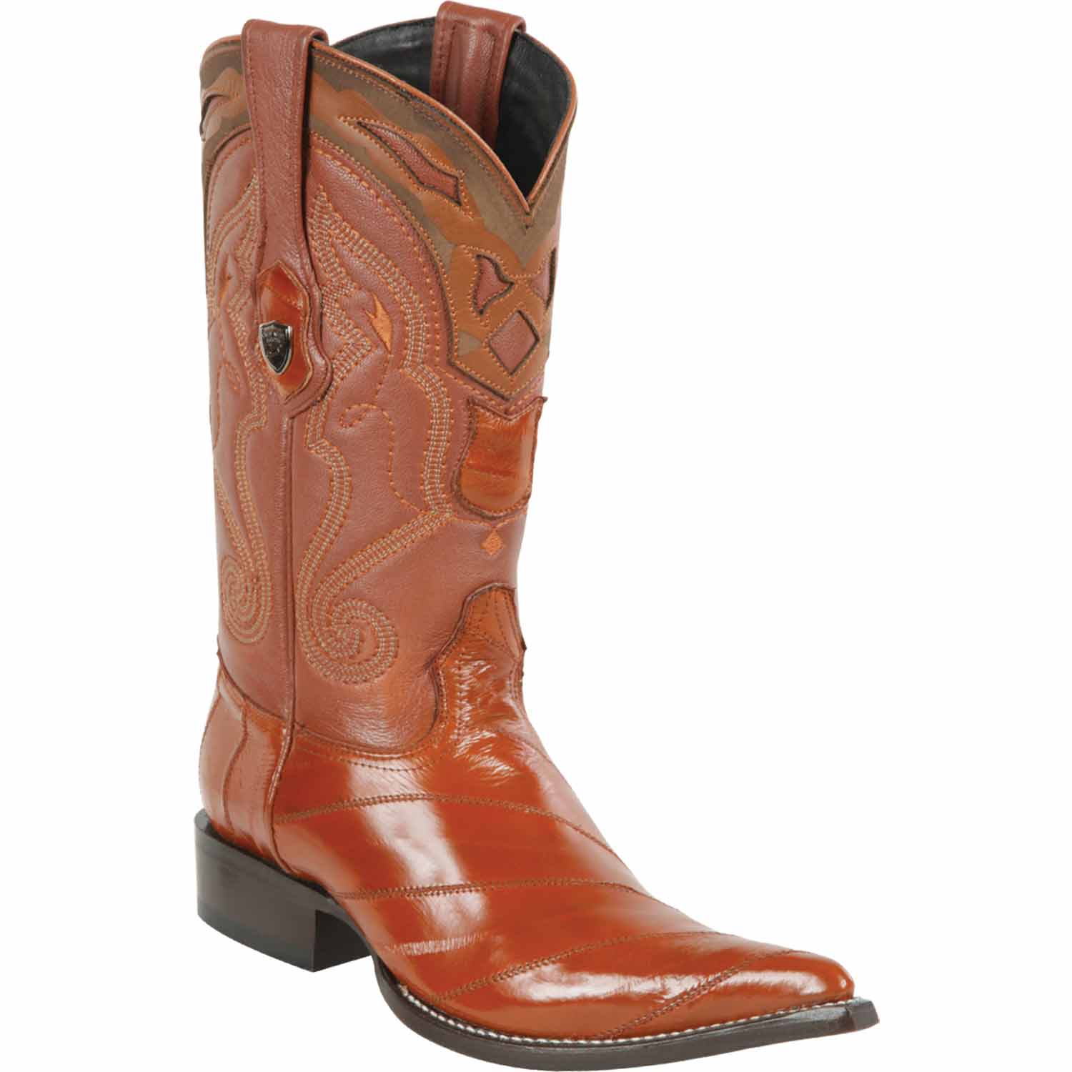 Men's Wild West Eel Skin 3X Toe Boots 29508
