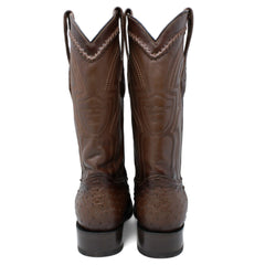mens-wild-west-full-quill-ostrich-european-toe-boots-277l03 - Size: 6