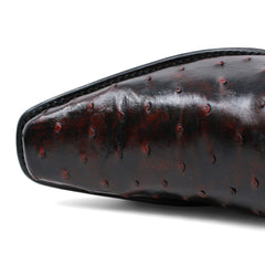 mens-wild-west-full-quill-ostrich-european-toe-boots-277l03 - Size: 6