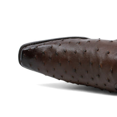 mens-wild-west-full-quill-ostrich-european-toe-boots-277l03 - Size: 6