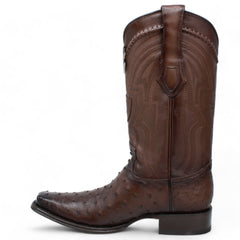 mens-wild-west-full-quill-ostrich-european-toe-boots-277l03 - Size: 6