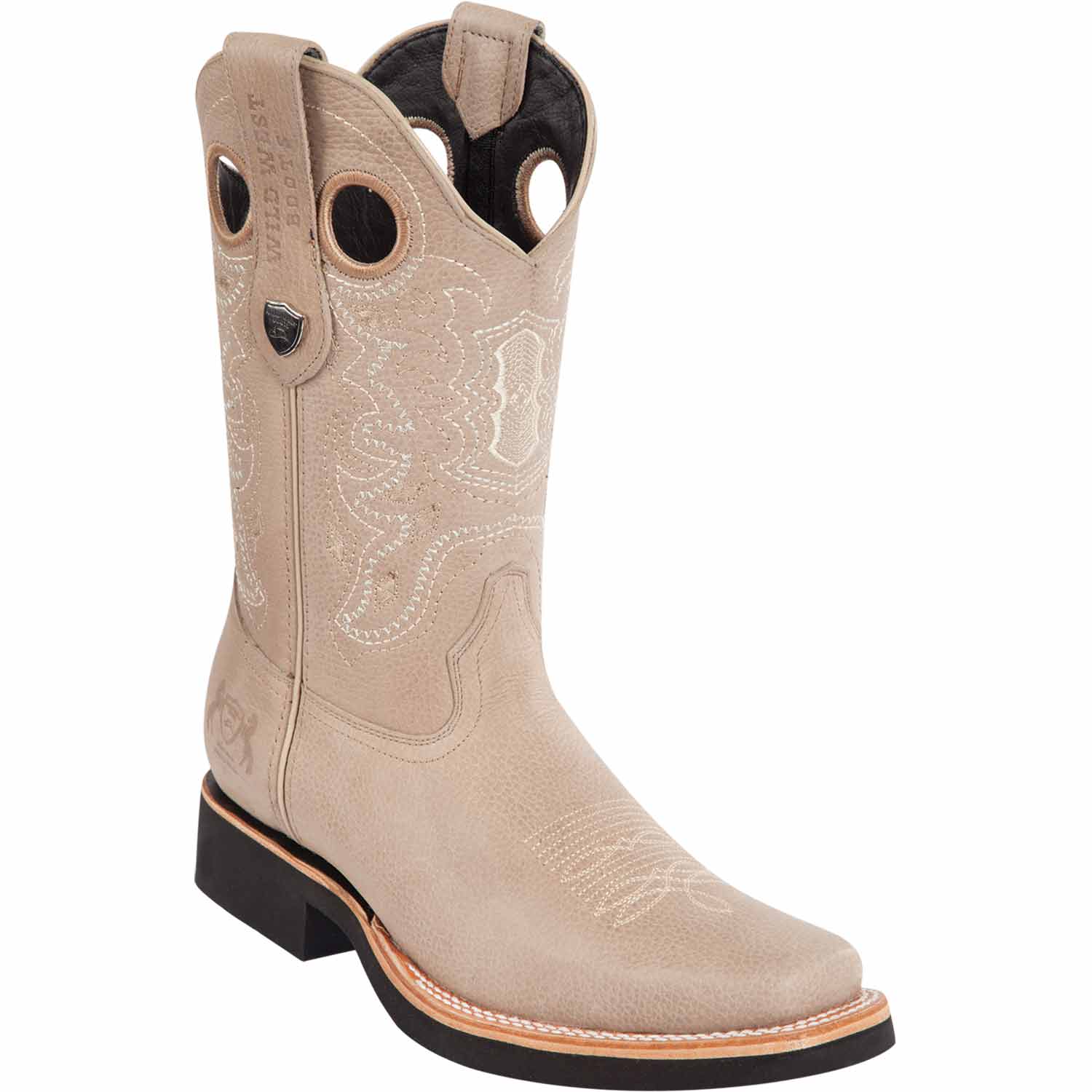 Men's Wild West Genuine Leather Rodeo Toe Boots 2813E27