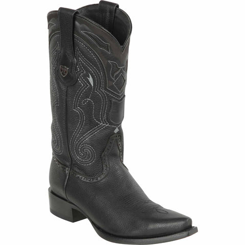 Men's Wild West Genuine Leather Snip Toe Boots 29427
