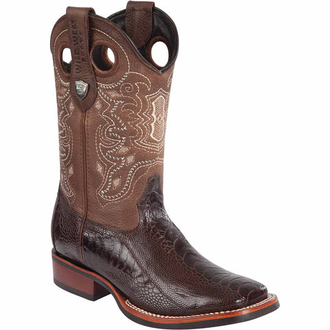 Men's Wild West Ostrich Leg Ranch Toe Boots 282505