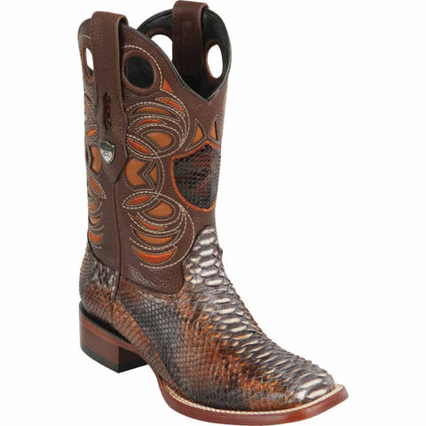 Men's Wild West Python Ranch Toe Boots 282457