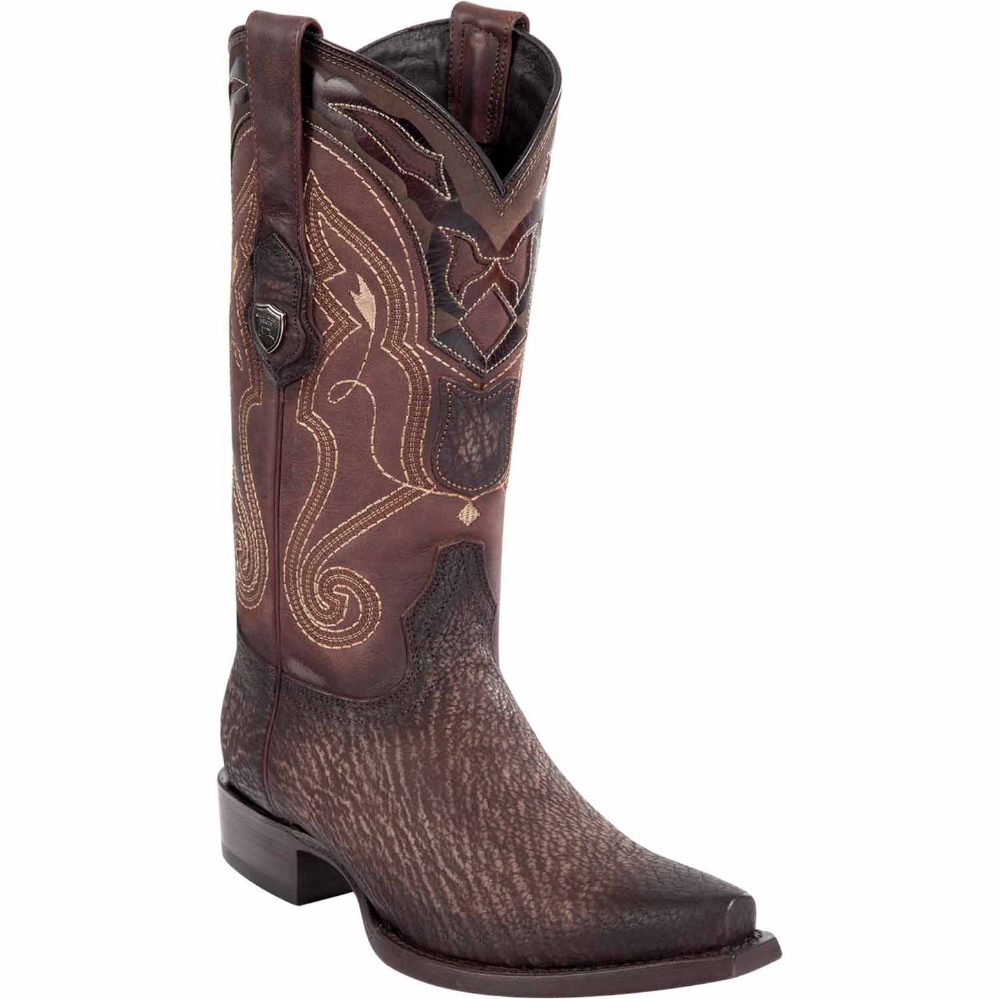 Men's Wild West Shark Skin Snip Toe Boots