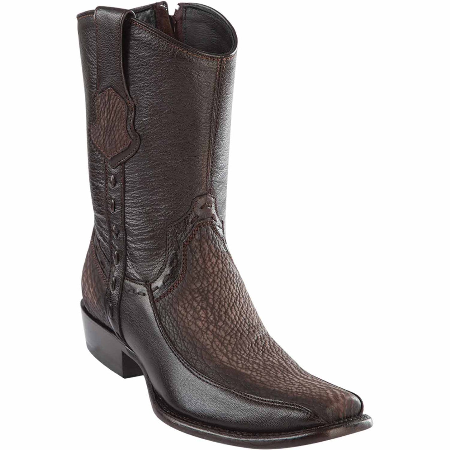 Men's Wild West Shark with Deer Dubai Toe Short Boots 279BF09