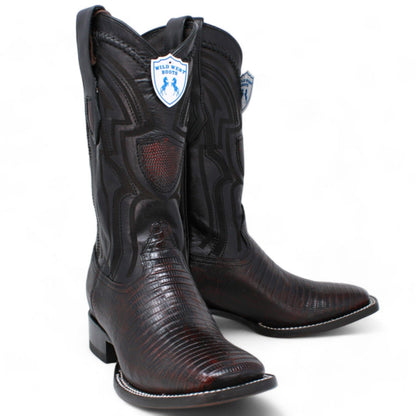 Men's Wild West Teju (Lizard) Ranch Toe Boots 2824L07