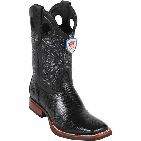Men's Wild West Teju (Lizard) Ranch Toe Boots 282507