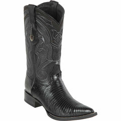 mens-wild-west-teju-lizard-skin-3x-toe-boots-29507 - Size: 6