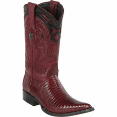mens-wild-west-teju-lizard-skin-3x-toe-boots-29507 - Size: 6