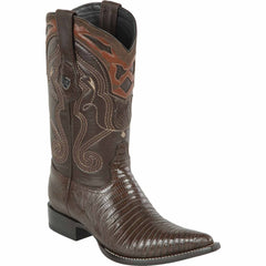 mens-wild-west-teju-lizard-skin-3x-toe-boots-29507 - Size: 6
