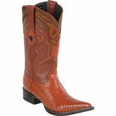mens-wild-west-teju-lizard-skin-3x-toe-boots-29507 - Size: 6