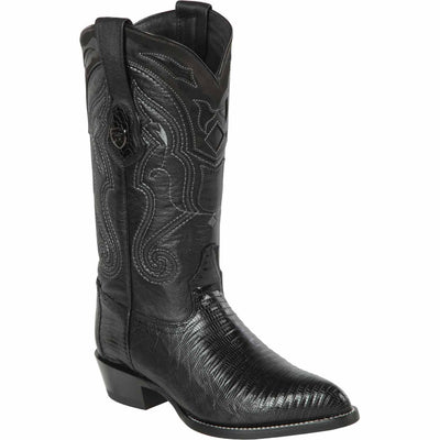 Men's Wild West Teju Lizard Skin J Toe Boots 29907