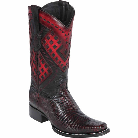 Men's Wild West Teju Lizard Square Toe Boots 27607