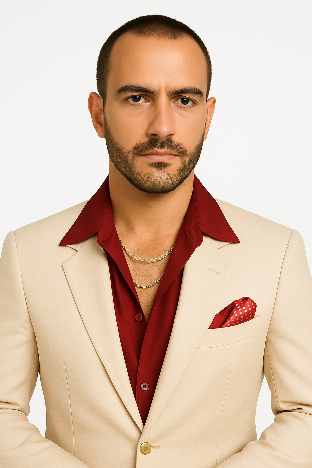 Mens Al Pacino Tony Montana Scarface Suit in White