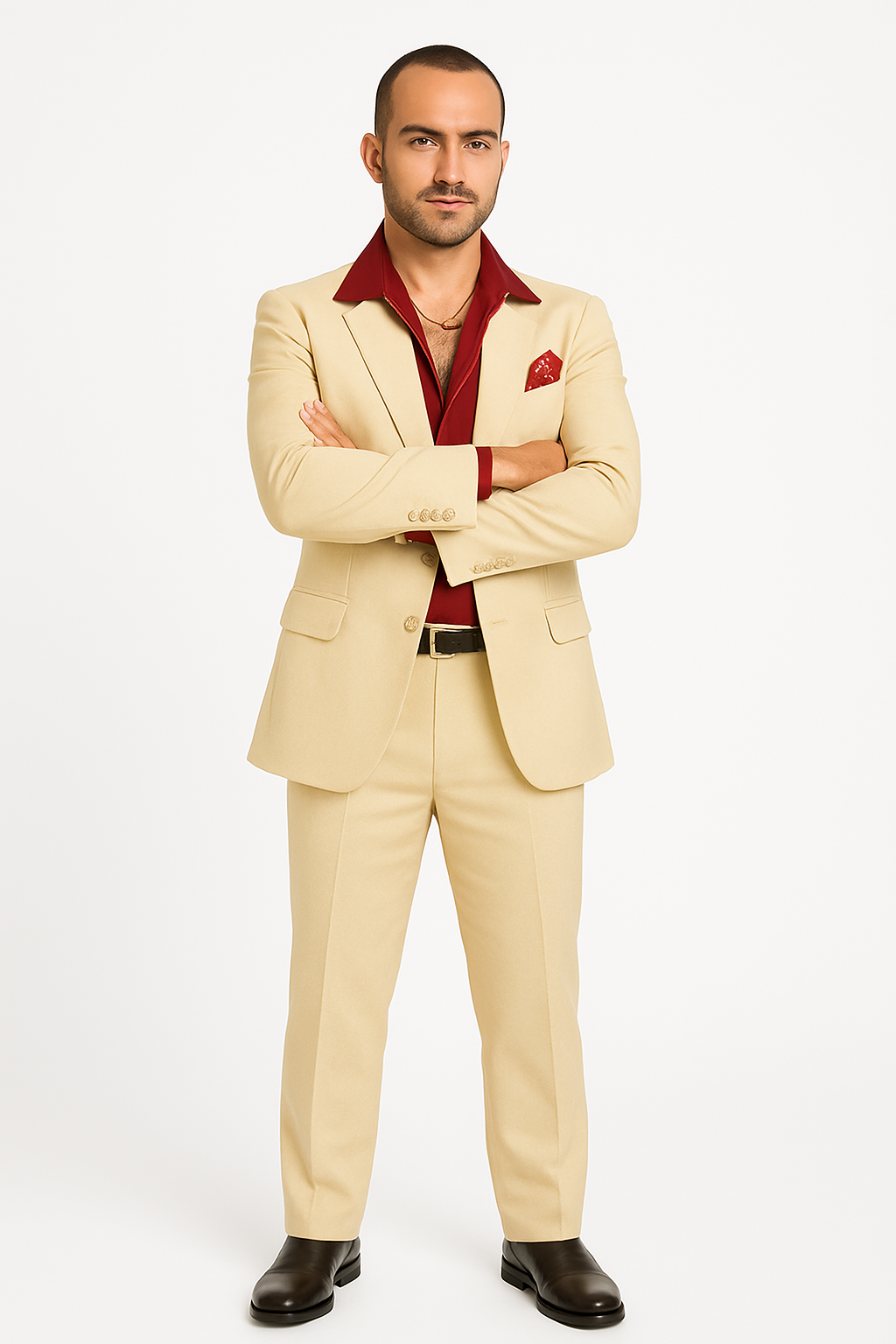 Mens Al Pacino Tony Montana Scarface Suit in White