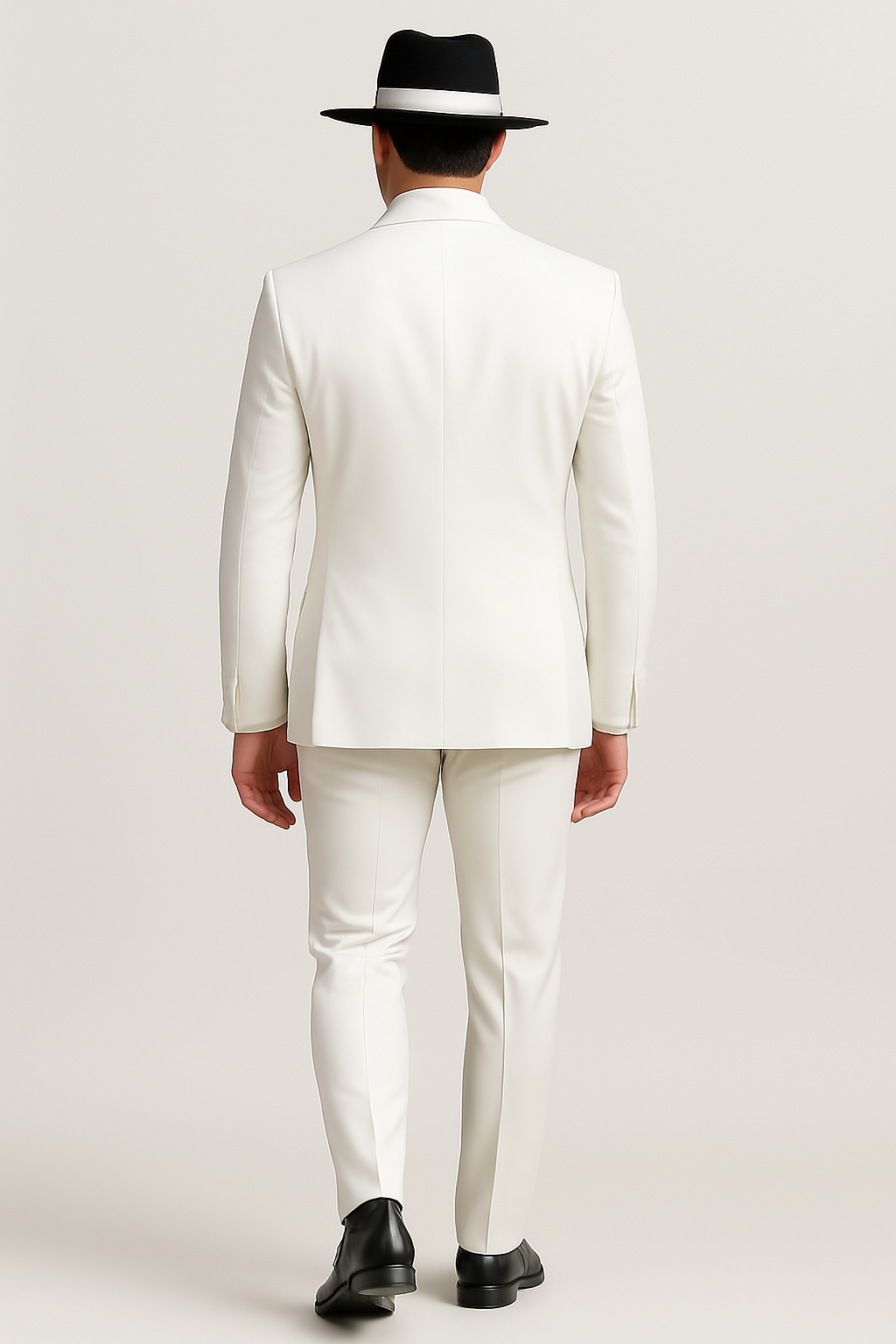 Mens Long Tuxedo White Style Jacket