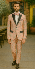 mens-2-button-light-baby-pink-gold-floral-paisley-tuxedo-blazer