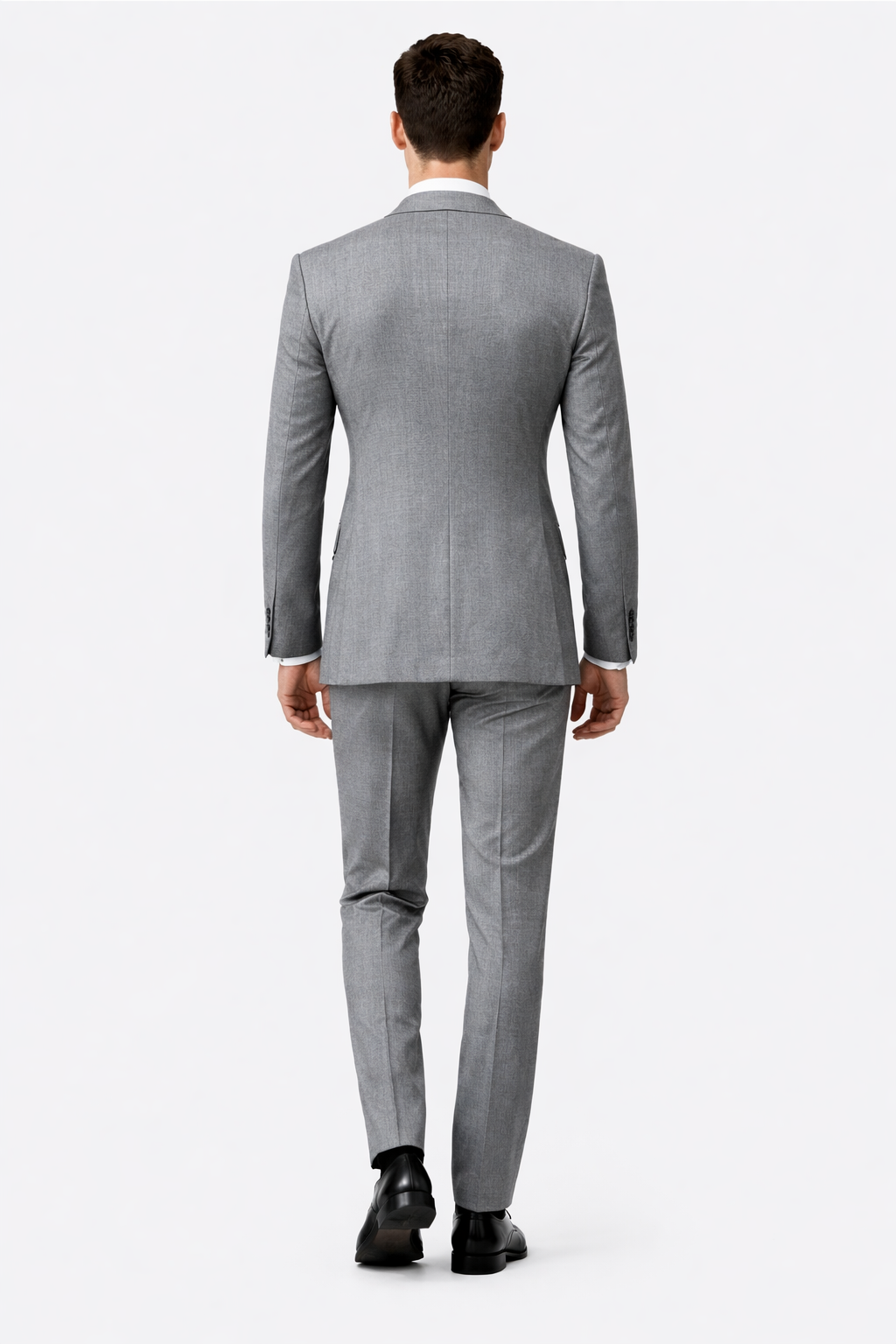 Mens Kingsman Double Breasted Grey Suit