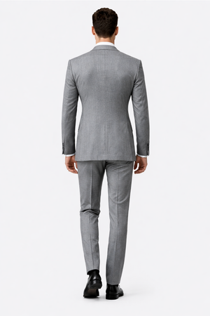 Mens Kingsman Double Breasted Grey Suit