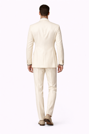 Mens Leonardo Dicaprio Great Gatsby Suit in Ivory