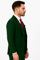mens-one-button-peak-lapel-double-breasted-vest-wool-suit-in-hunter-green