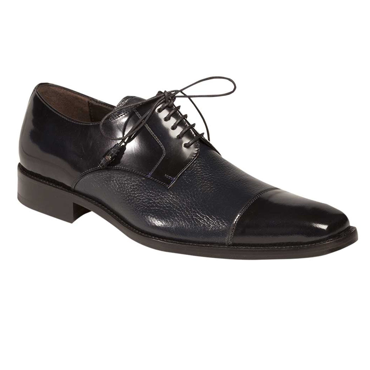 Mezlan Mens Mezlan Soka Classic Cap Toe Dress Shoe in Black