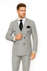 gray-and-black-pinstripe-double-breasted-modern-fit-1920s-vintage-looking-suit